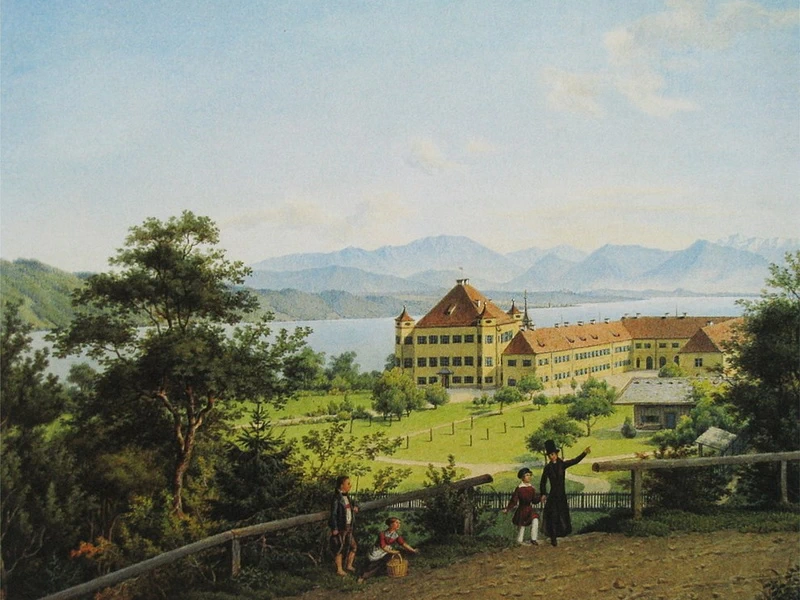1799-Franz Xaver Nachtmann - Nachtmann - Castello di Possenhofen